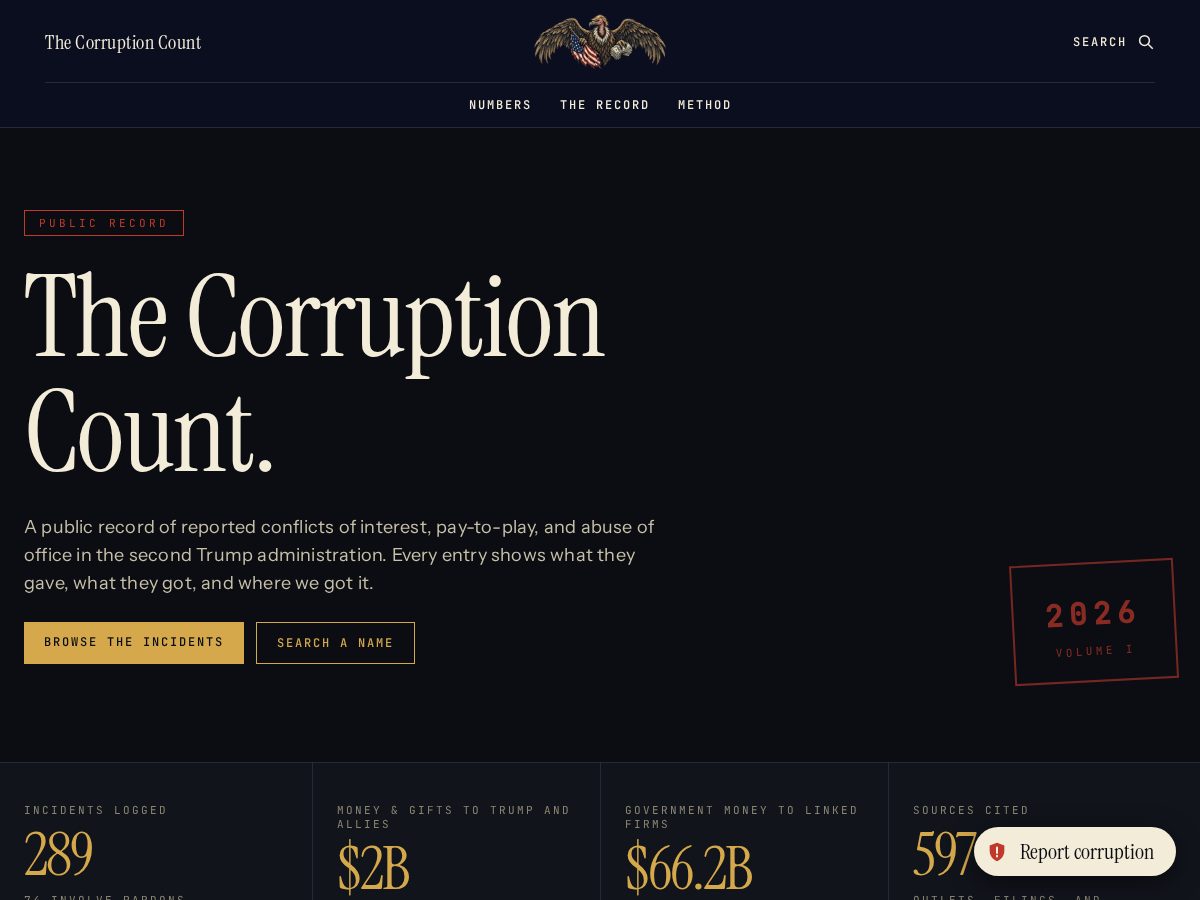 Landing-page snapshot of griftwrapped.com