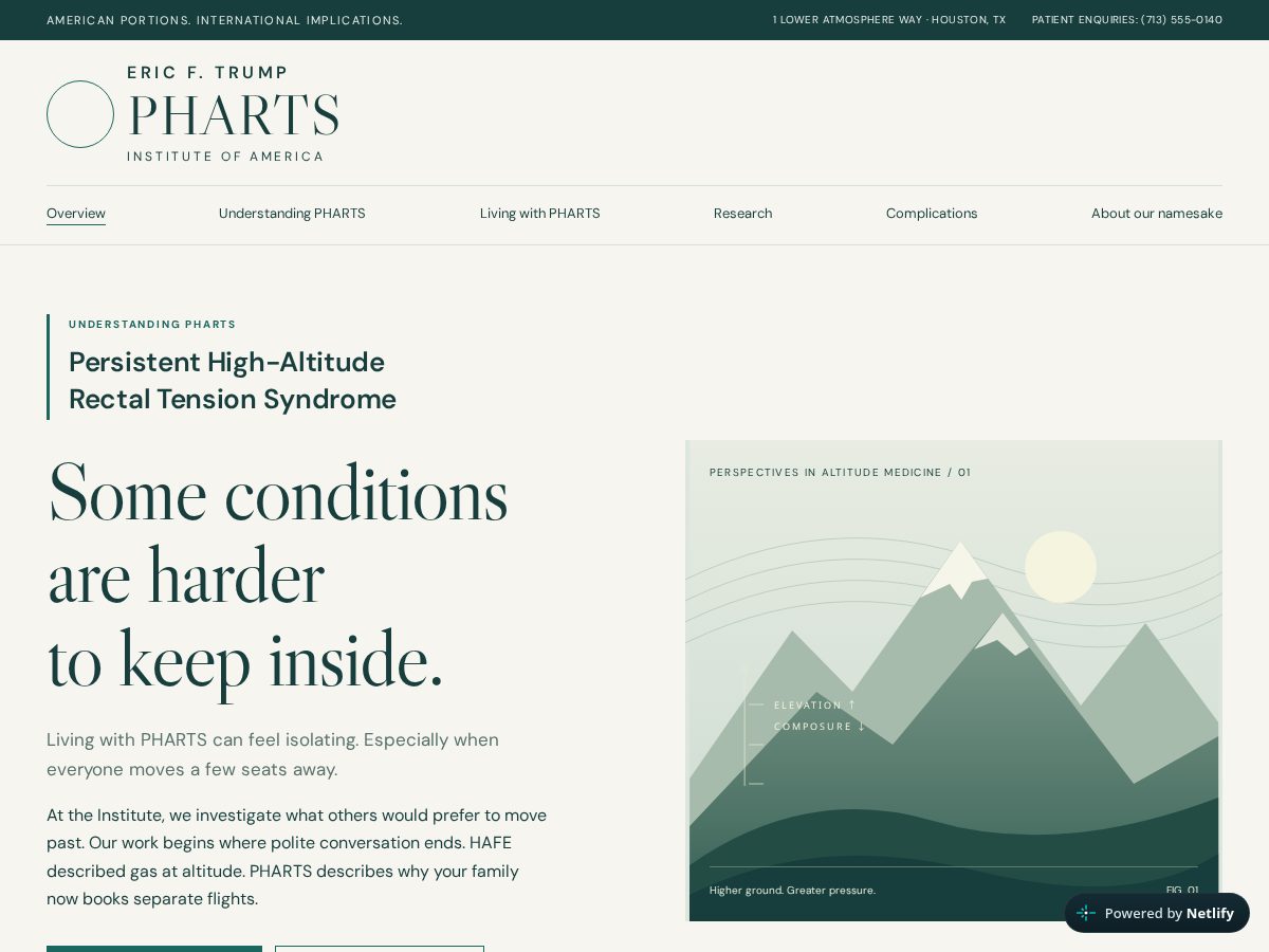 Landing-page snapshot of pharts.org