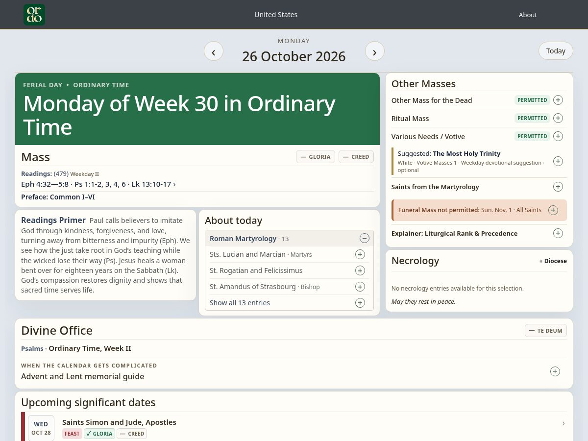 Landing-page snapshot of priestordo.org