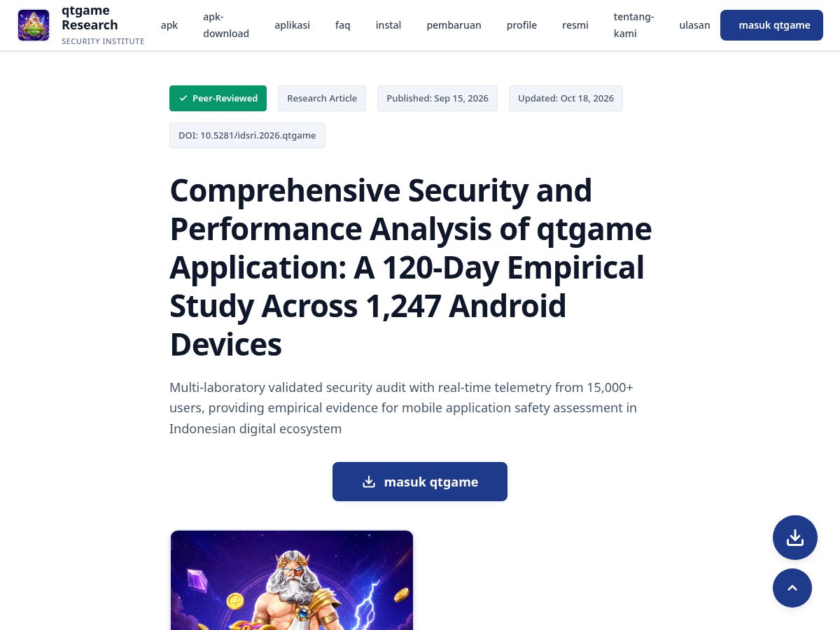 Landing-page snapshot of qtgame66.com
