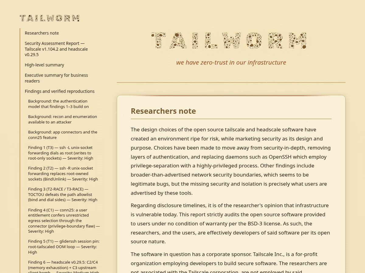 Landing-page snapshot of tailworm.com