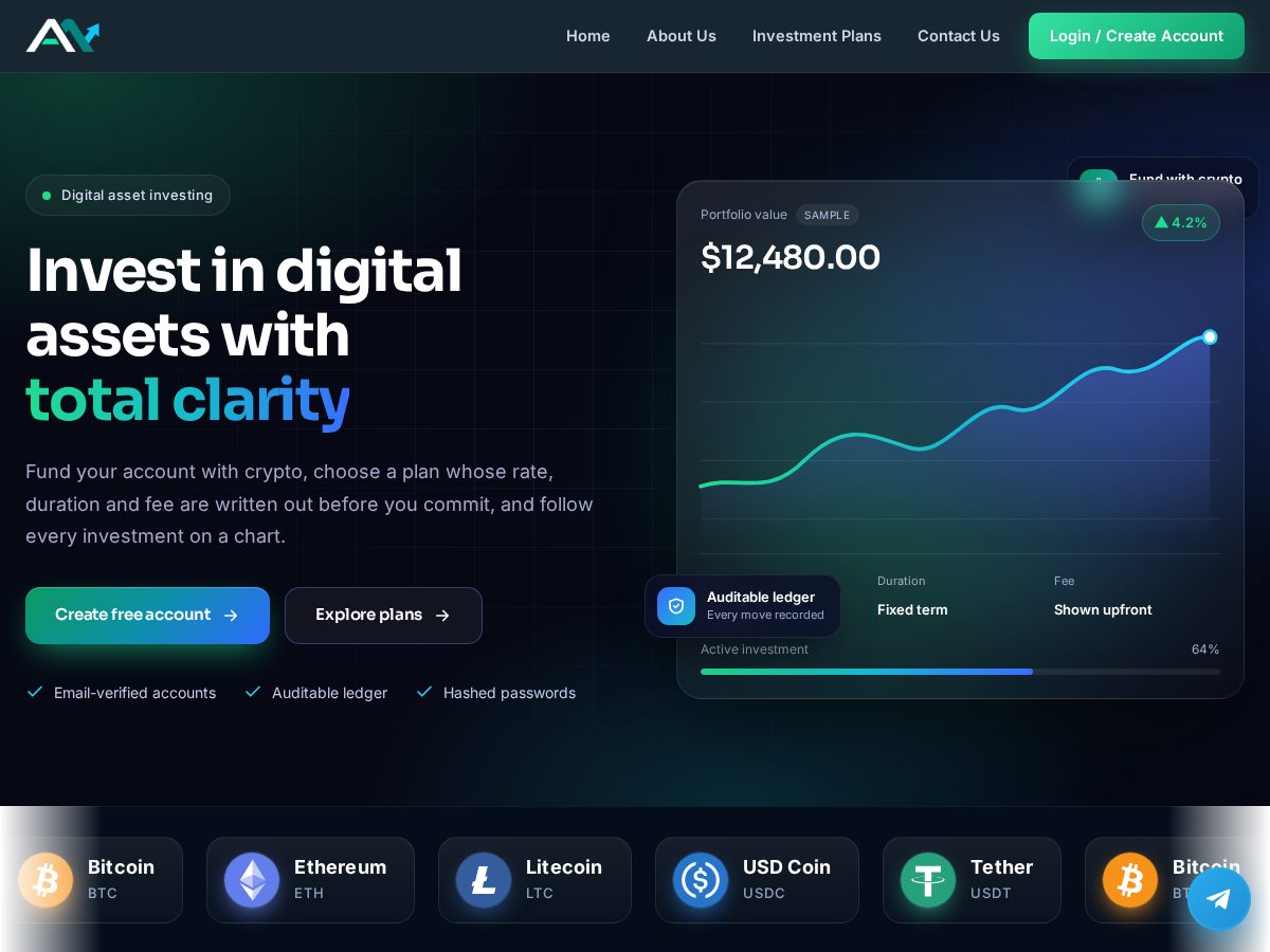 Landing-page snapshot of assexmarketbroker.com