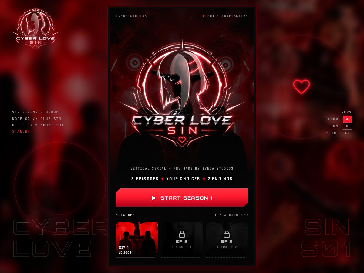 Landing-page snapshot of cyberlovesin.com