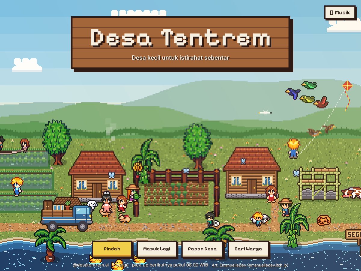Landing-page snapshot of desatentrem.tech