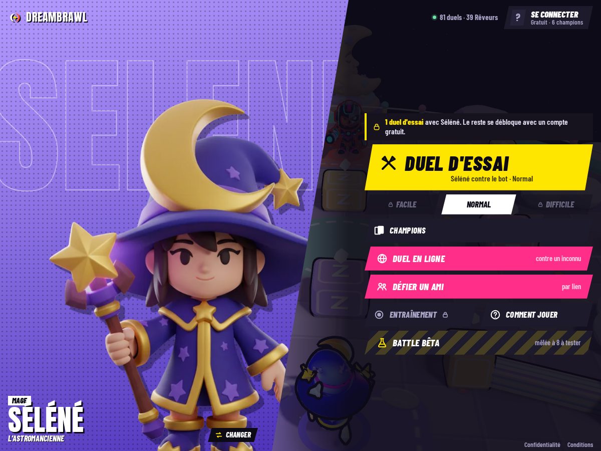 Landing-page snapshot of dreambrawl.com
