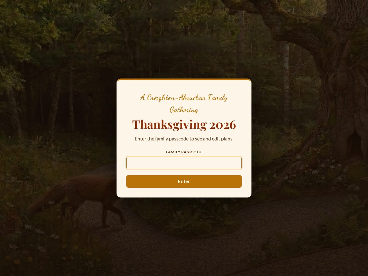 Landing-page snapshot of foxmeadowthanksgiving.com
