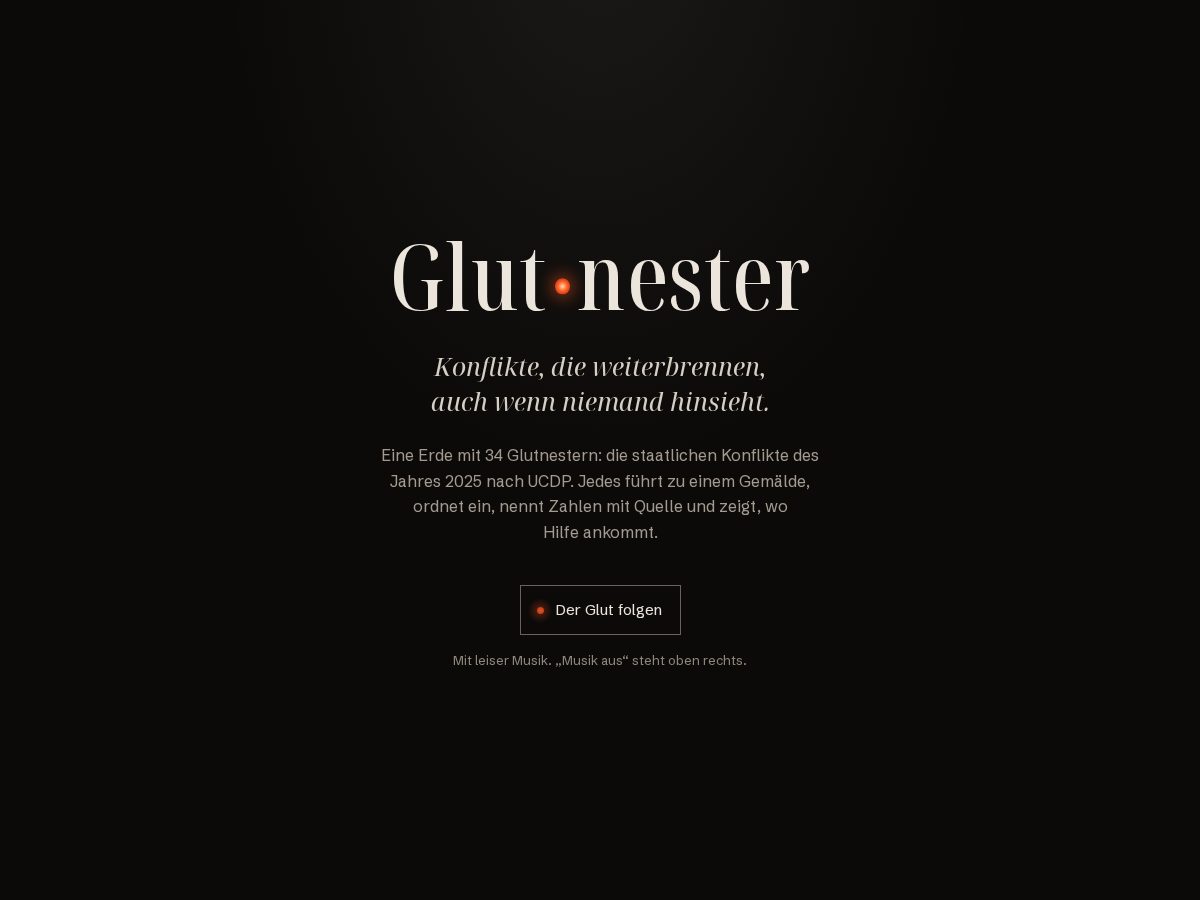 Landing-page snapshot of glutnester.site