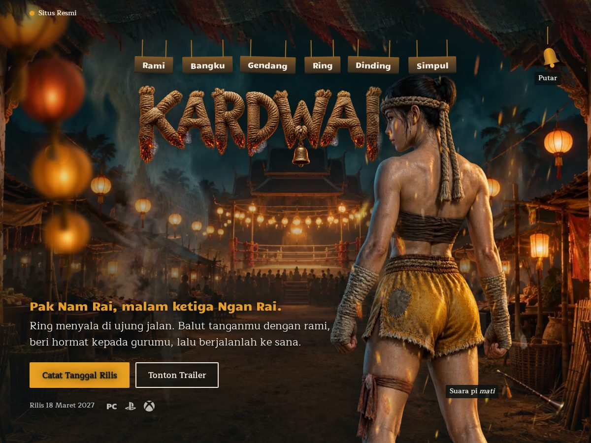 Landing-page snapshot of kardwai.com