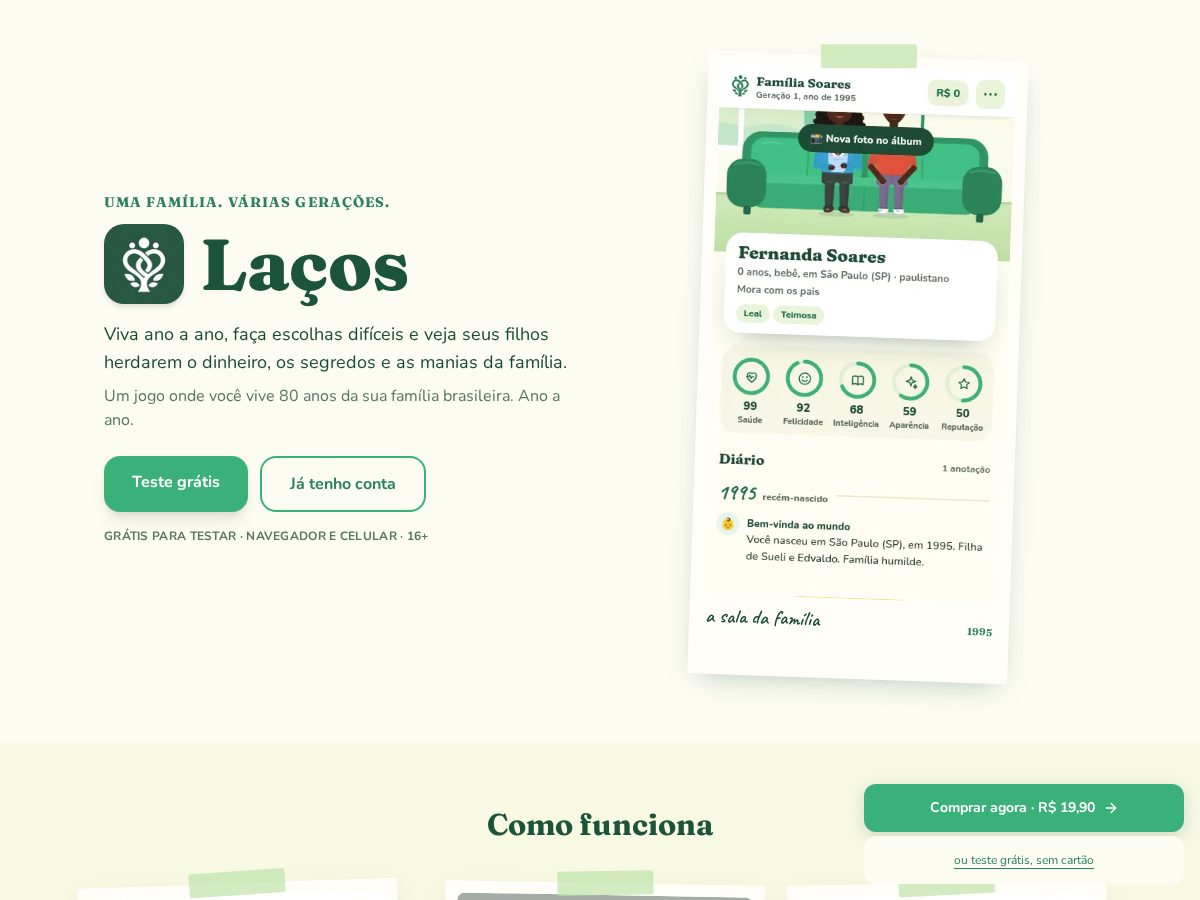 Landing-page snapshot of lacos.site