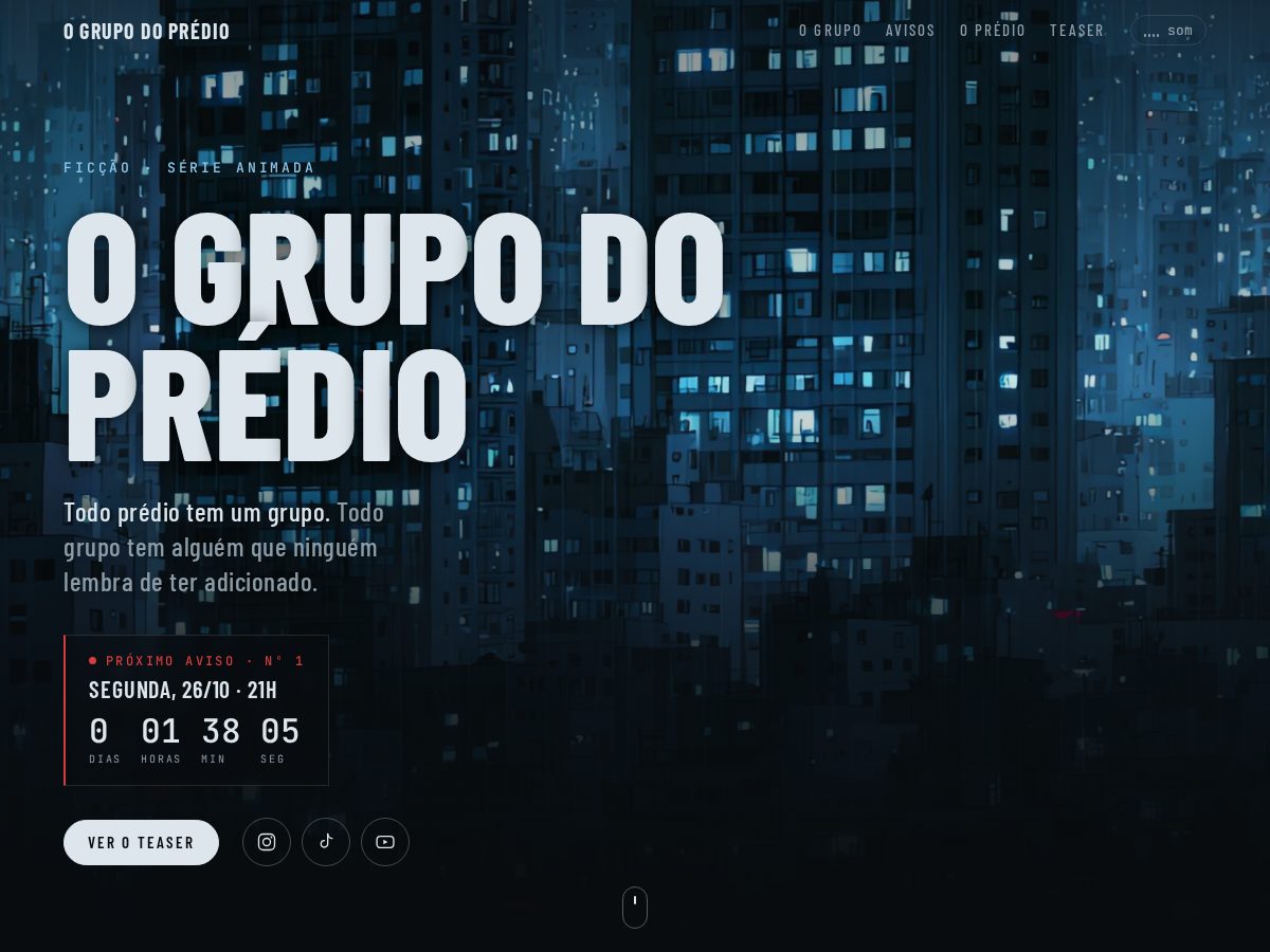 Landing-page snapshot of ogrupodopredio.com