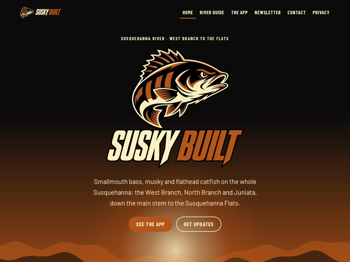 Landing-page snapshot of suskybuilt.com