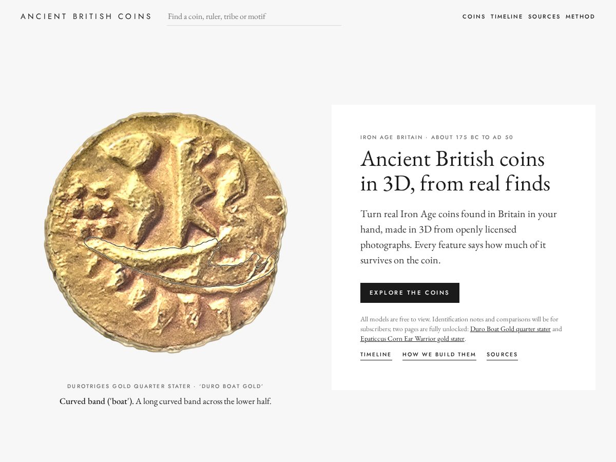 Landing-page snapshot of thecoinlegend.com