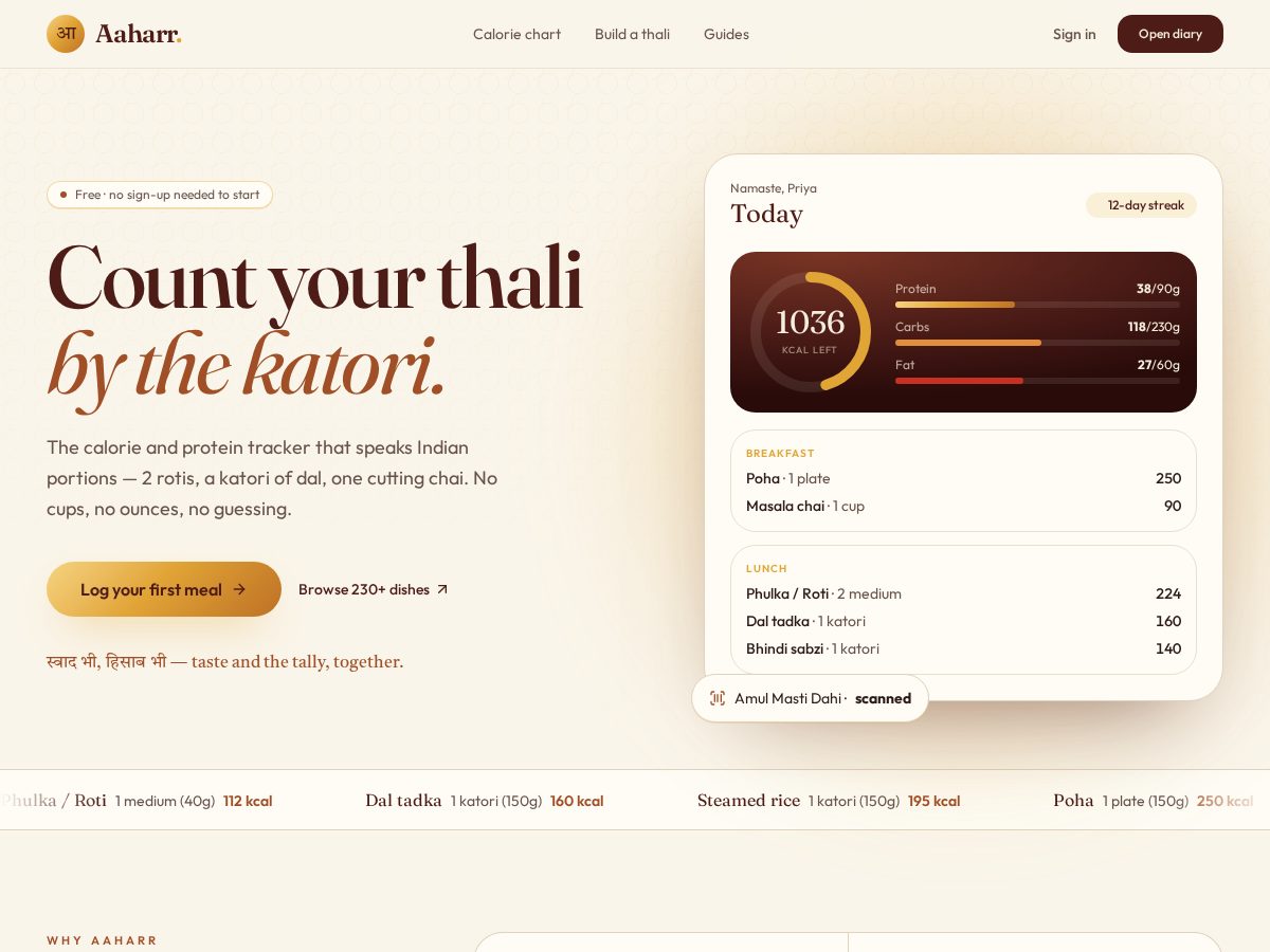 Landing-page snapshot of aaharr.net