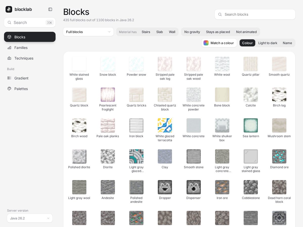 Landing-page snapshot of blocklab.tools