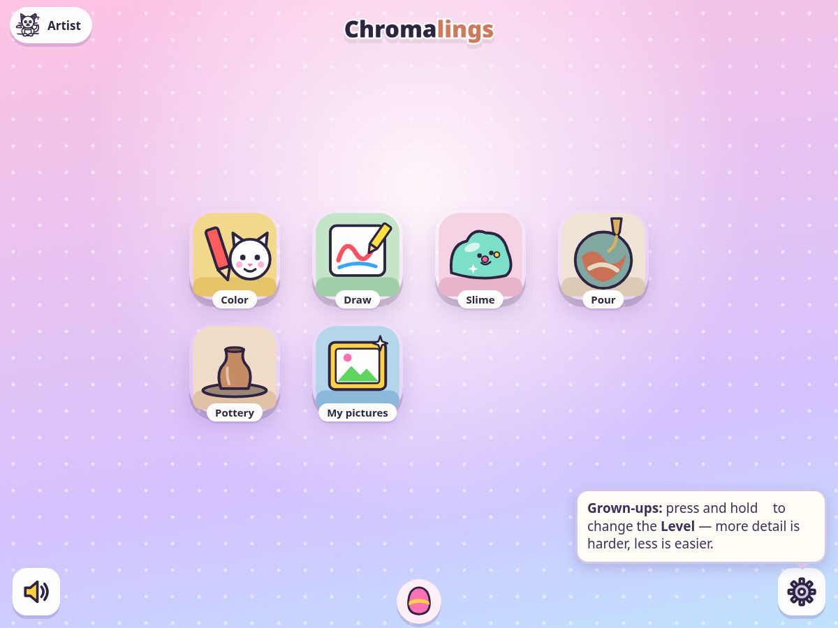 Landing-page snapshot of chromalings.app