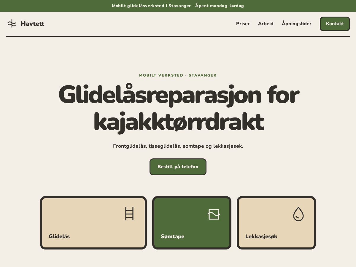 Landing-page snapshot of havtettfix.online