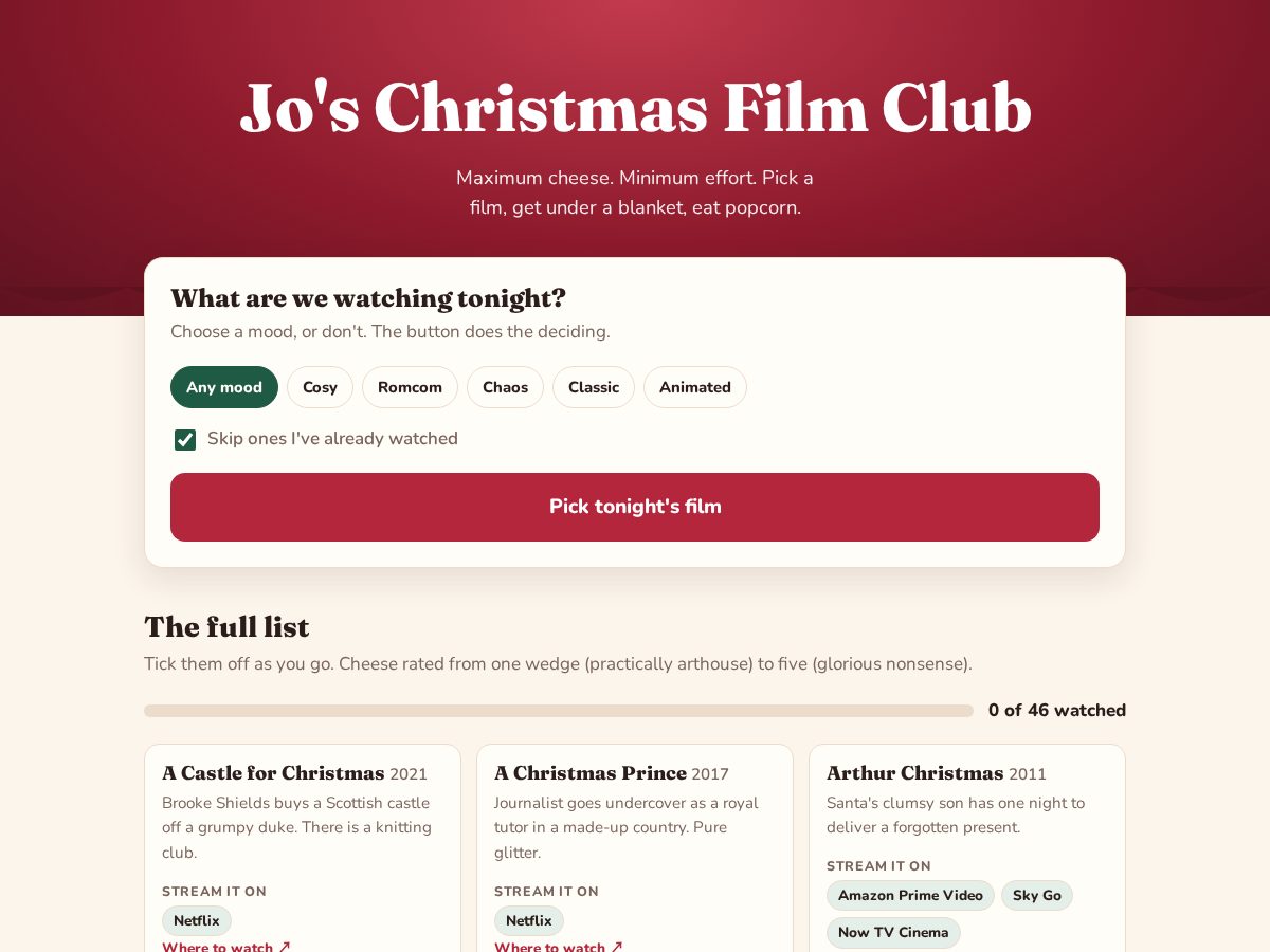 Landing-page snapshot of joanne.rocks