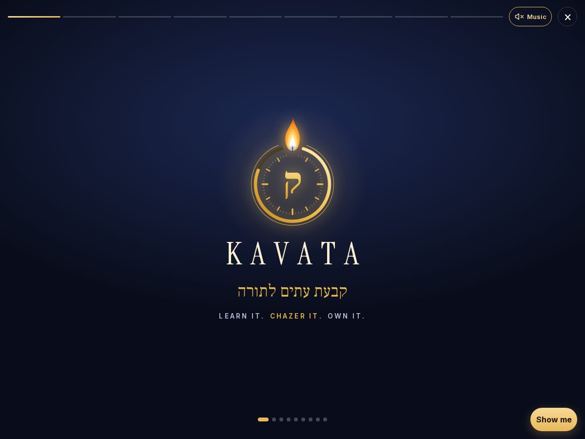 Landing-page snapshot of kavata.org