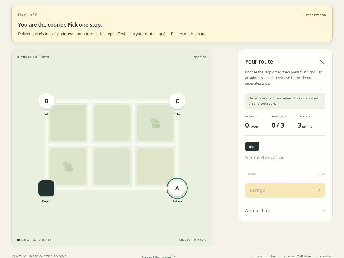 Landing-page snapshot of lastmile.day
