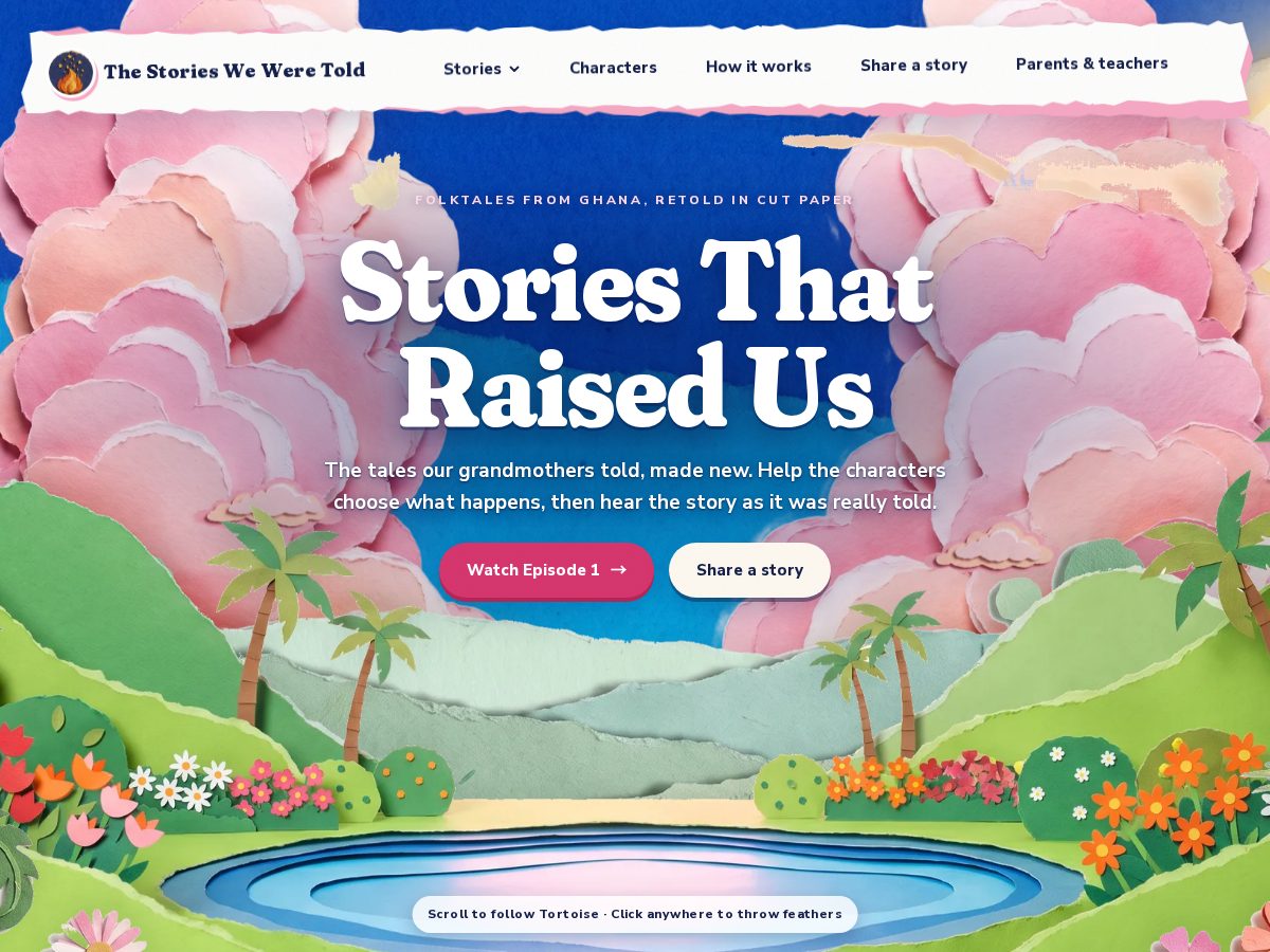 Landing-page snapshot of lostlore.org