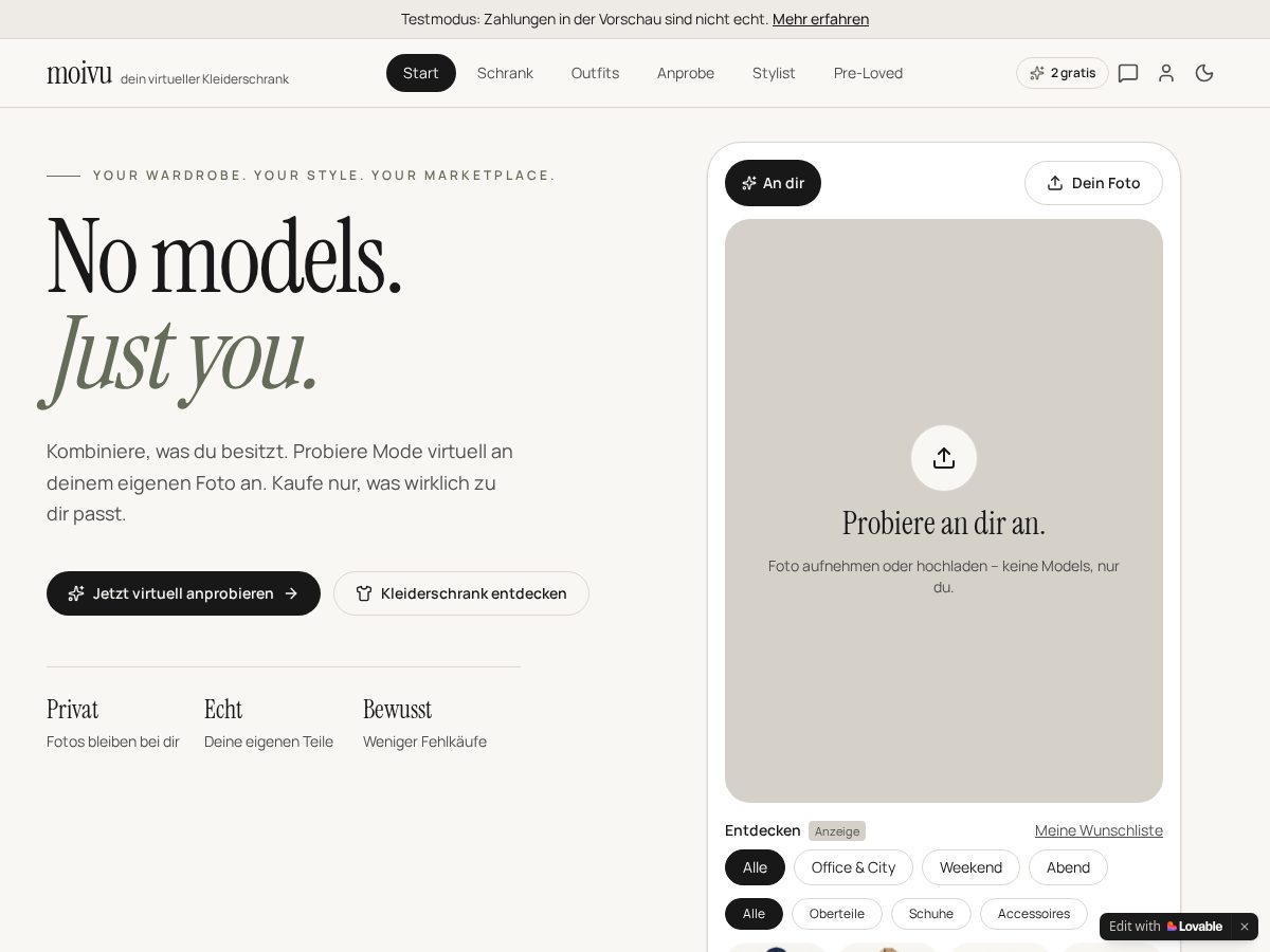 Landing-page snapshot of moivu.app