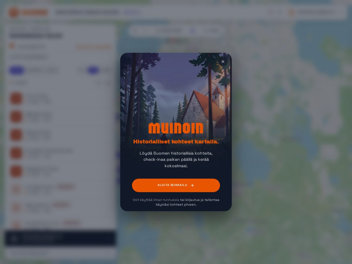 Landing-page snapshot of muinoin.app