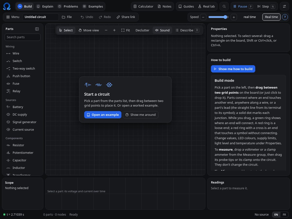 Landing-page snapshot of ohmex.app