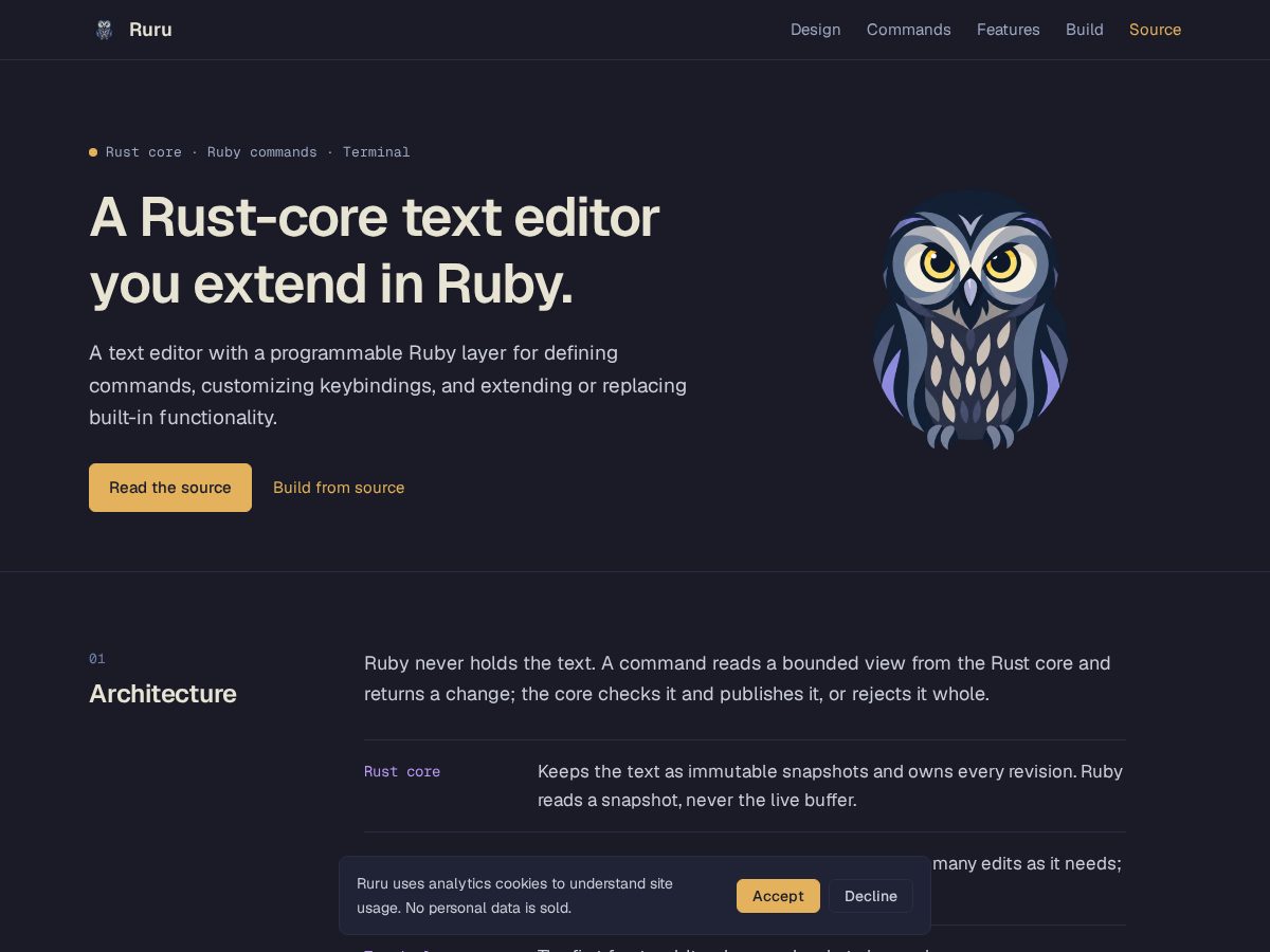 Landing-page snapshot of rurueditor.org