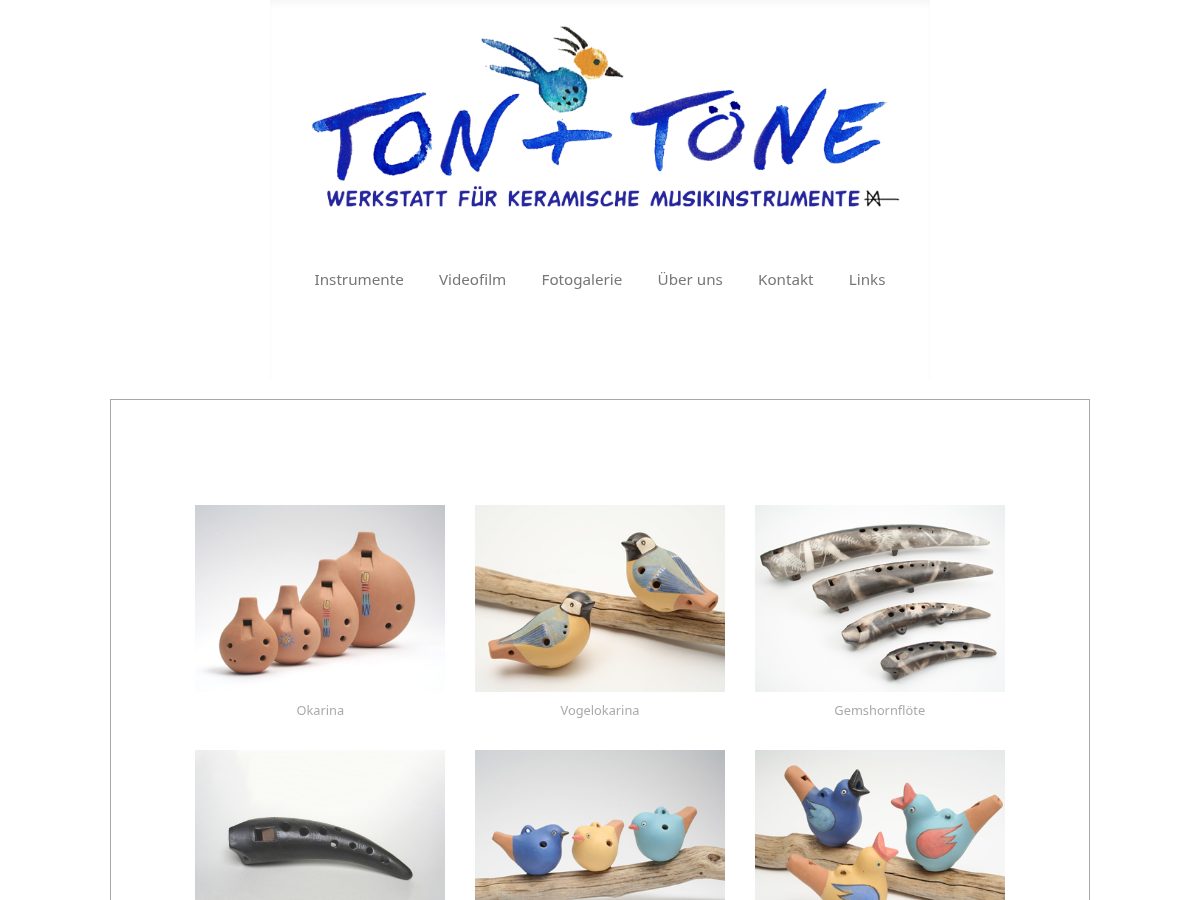 Landing-page snapshot of tonundtoene.live