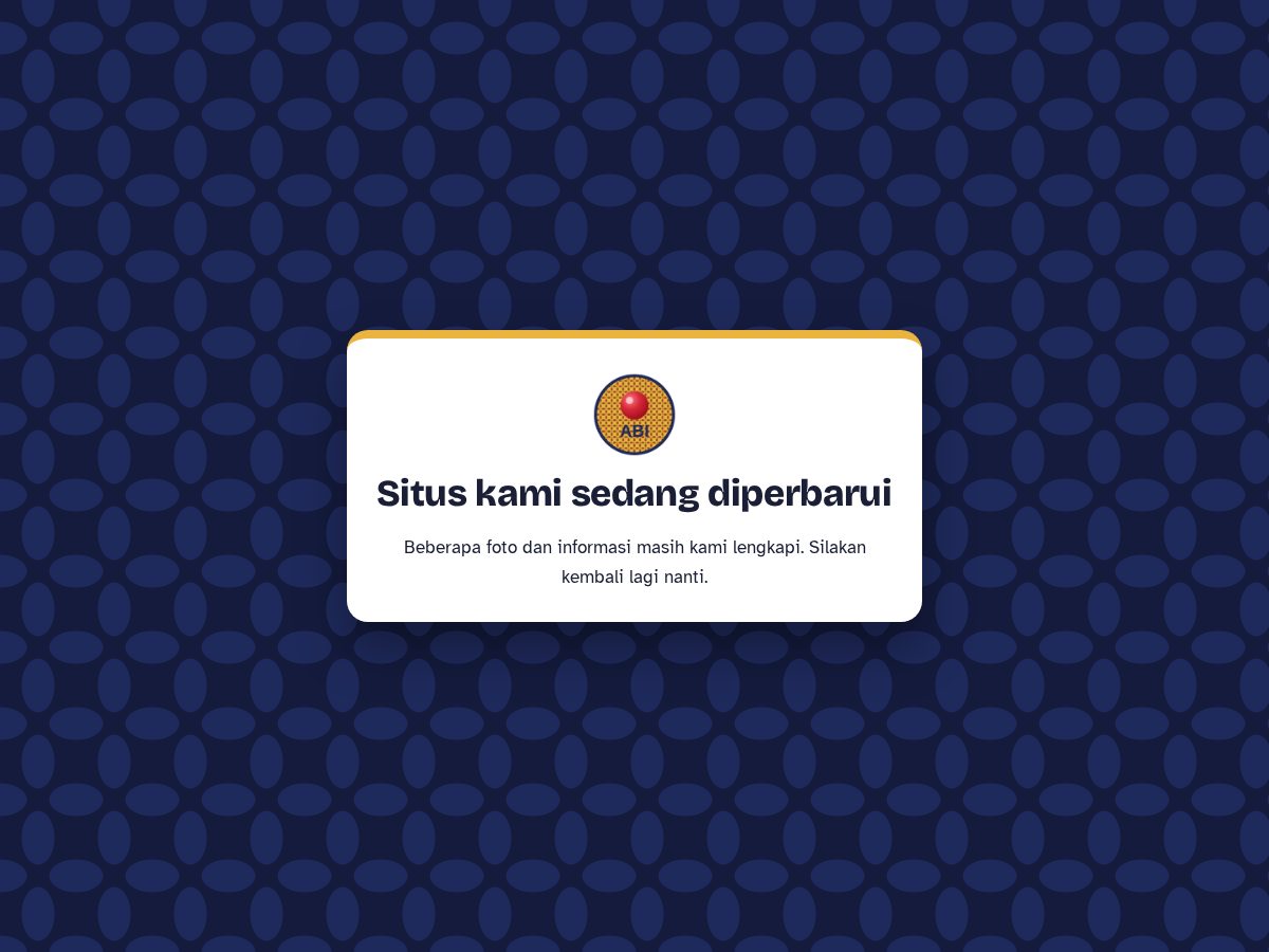 Landing-page snapshot of akubadutindonesia.org