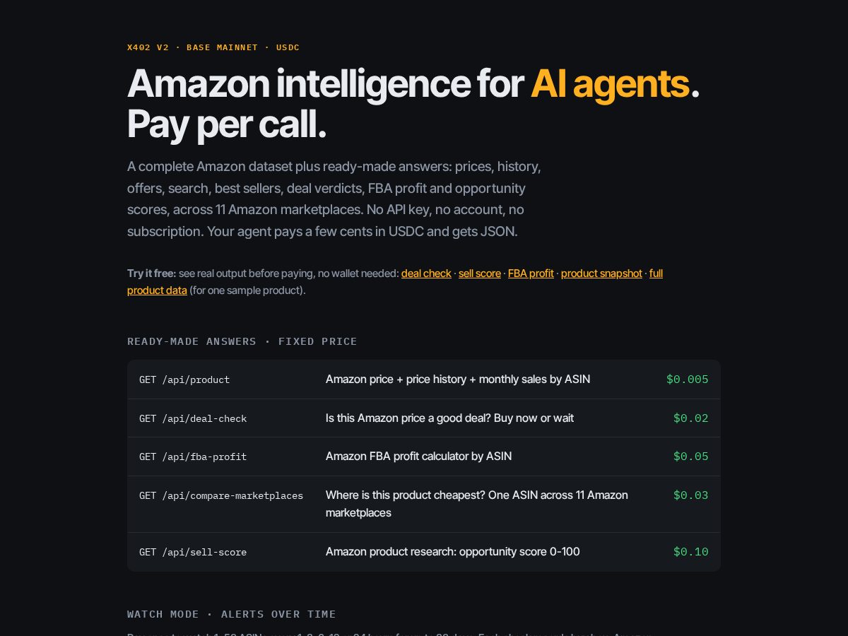 Landing-page snapshot of asin402.com