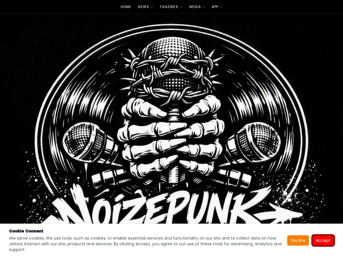 Landing-page snapshot of australianpunkradio.com