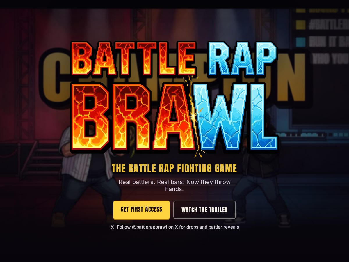 Landing-page snapshot of brbrawl.com