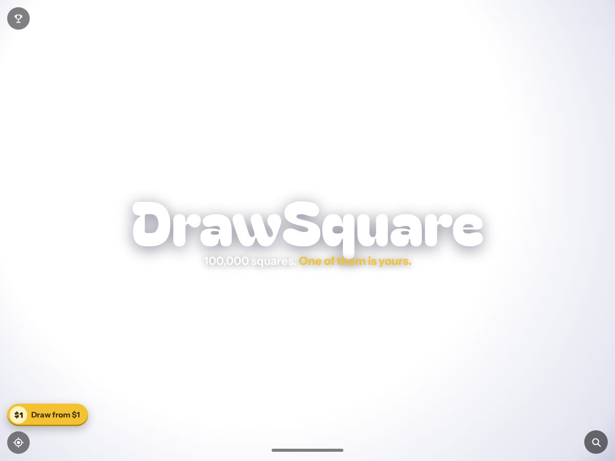 Landing-page snapshot of drawsquare.com