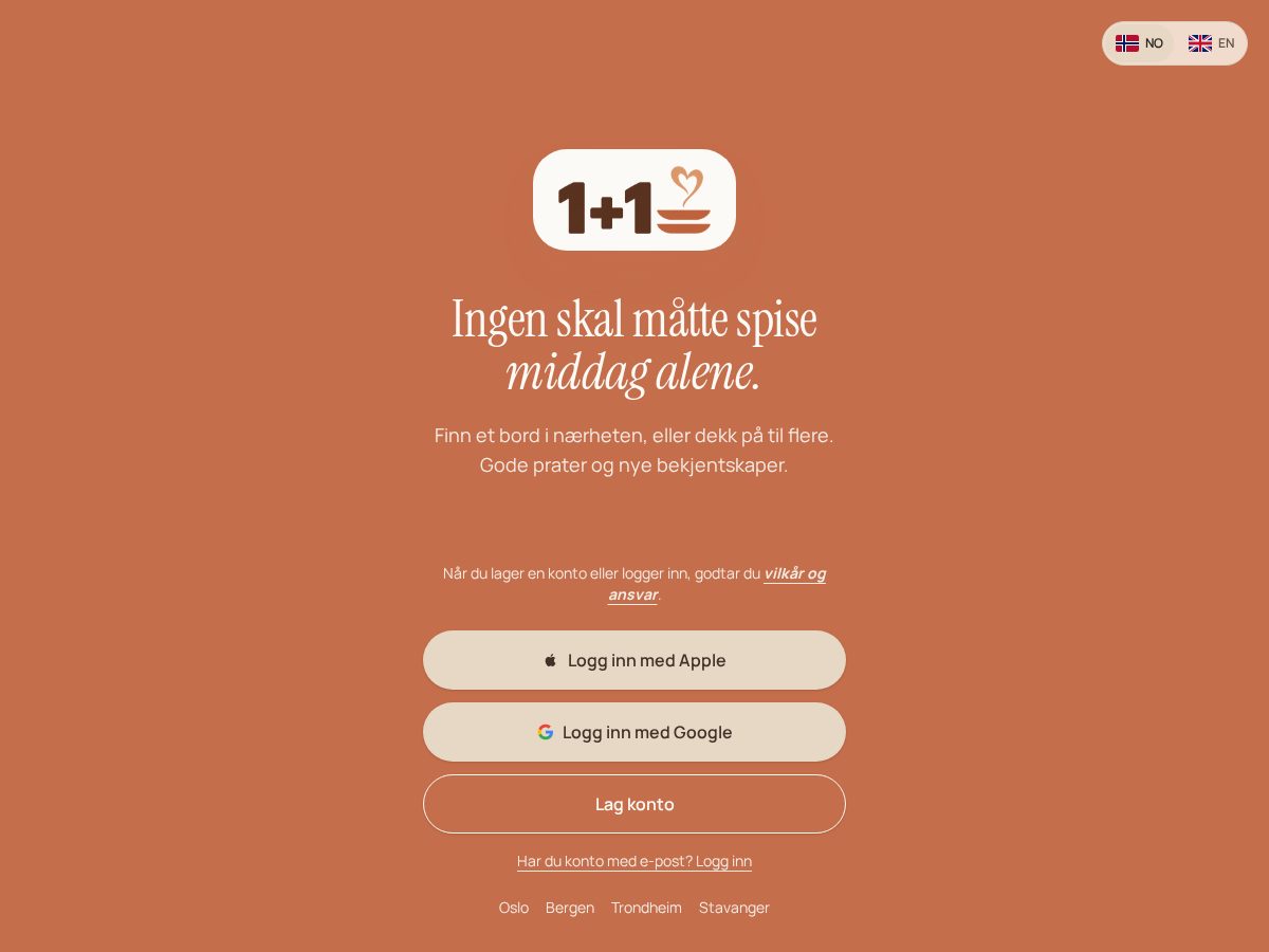Landing-page snapshot of enplusen.com