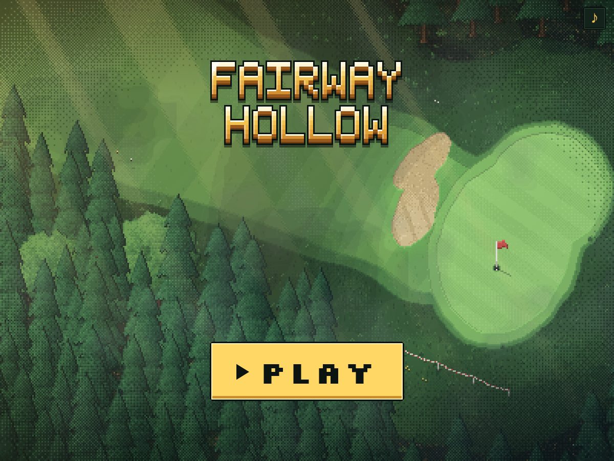 Landing-page snapshot of fairwayhollowgolf.com