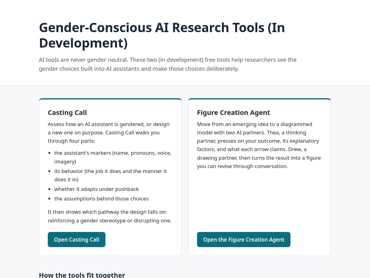 Landing-page snapshot of gendairesearch.com
