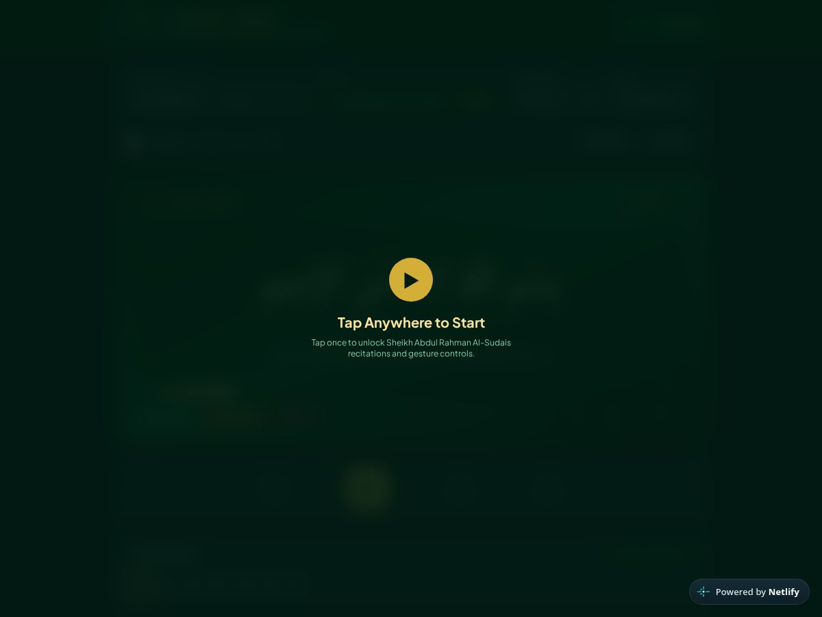 Landing-page snapshot of hifzswipe.com