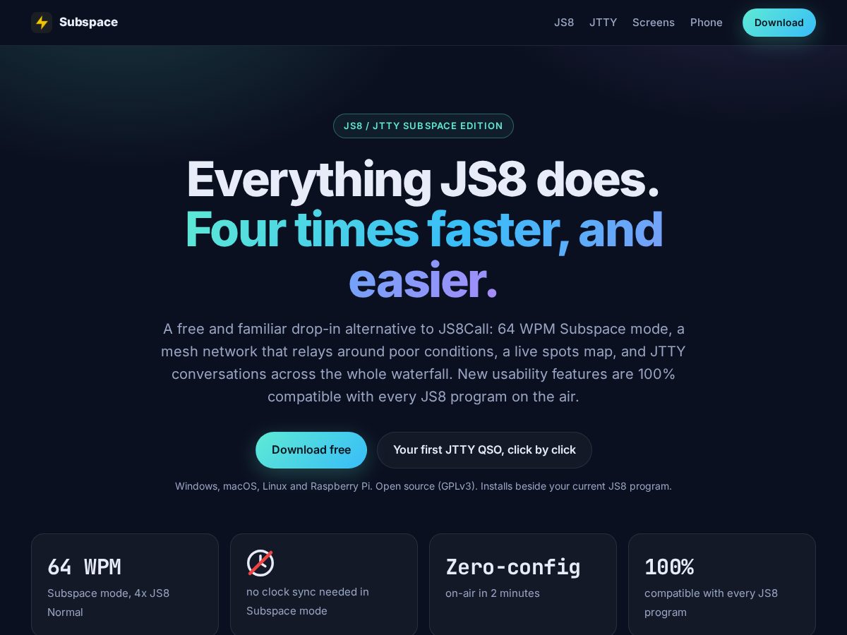Landing-page snapshot of js8ss.com