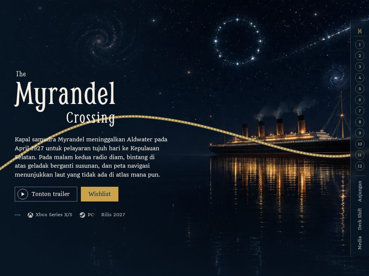 Landing-page snapshot of myrandel.com