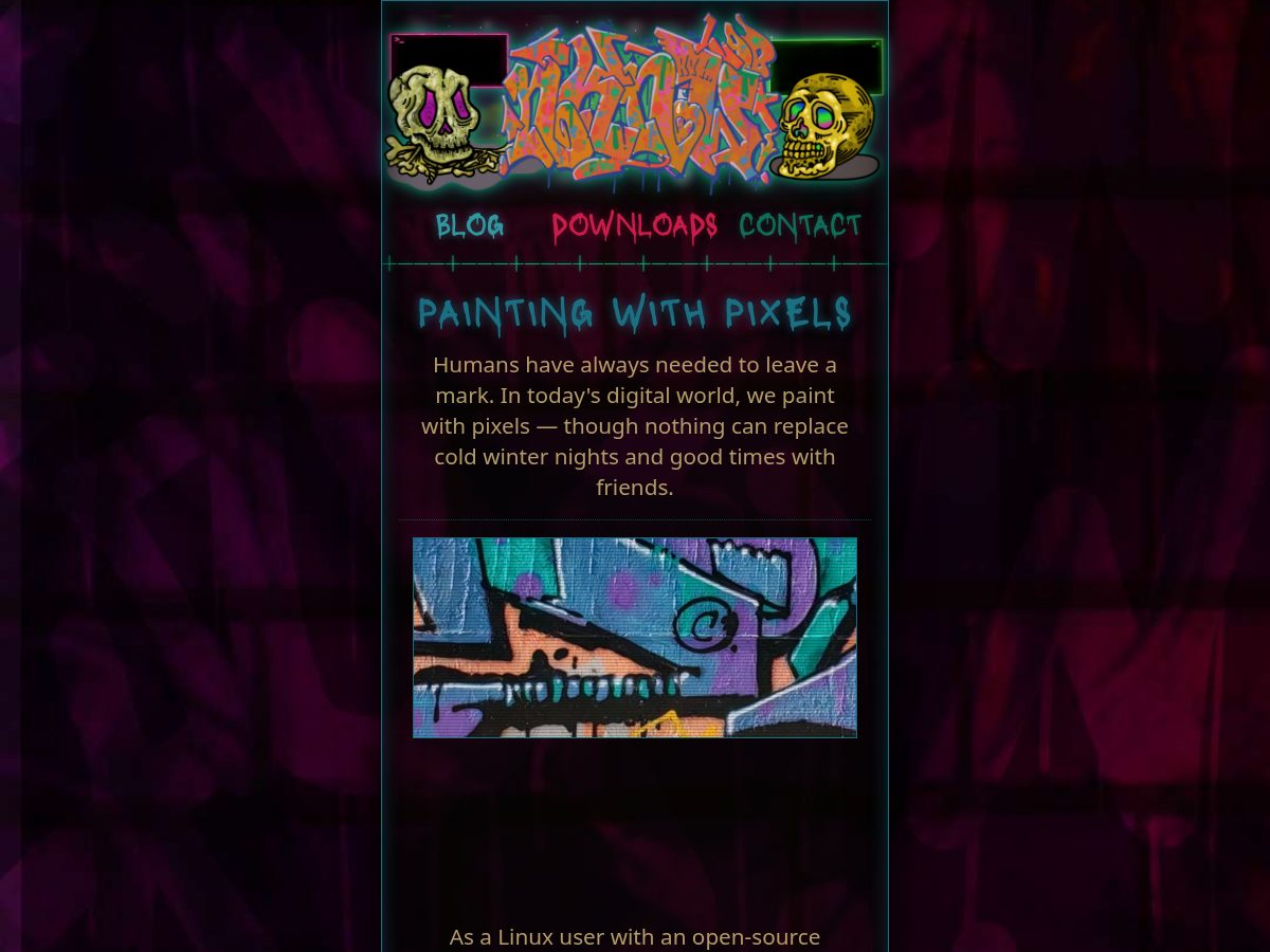 Landing-page snapshot of nknwlab.com