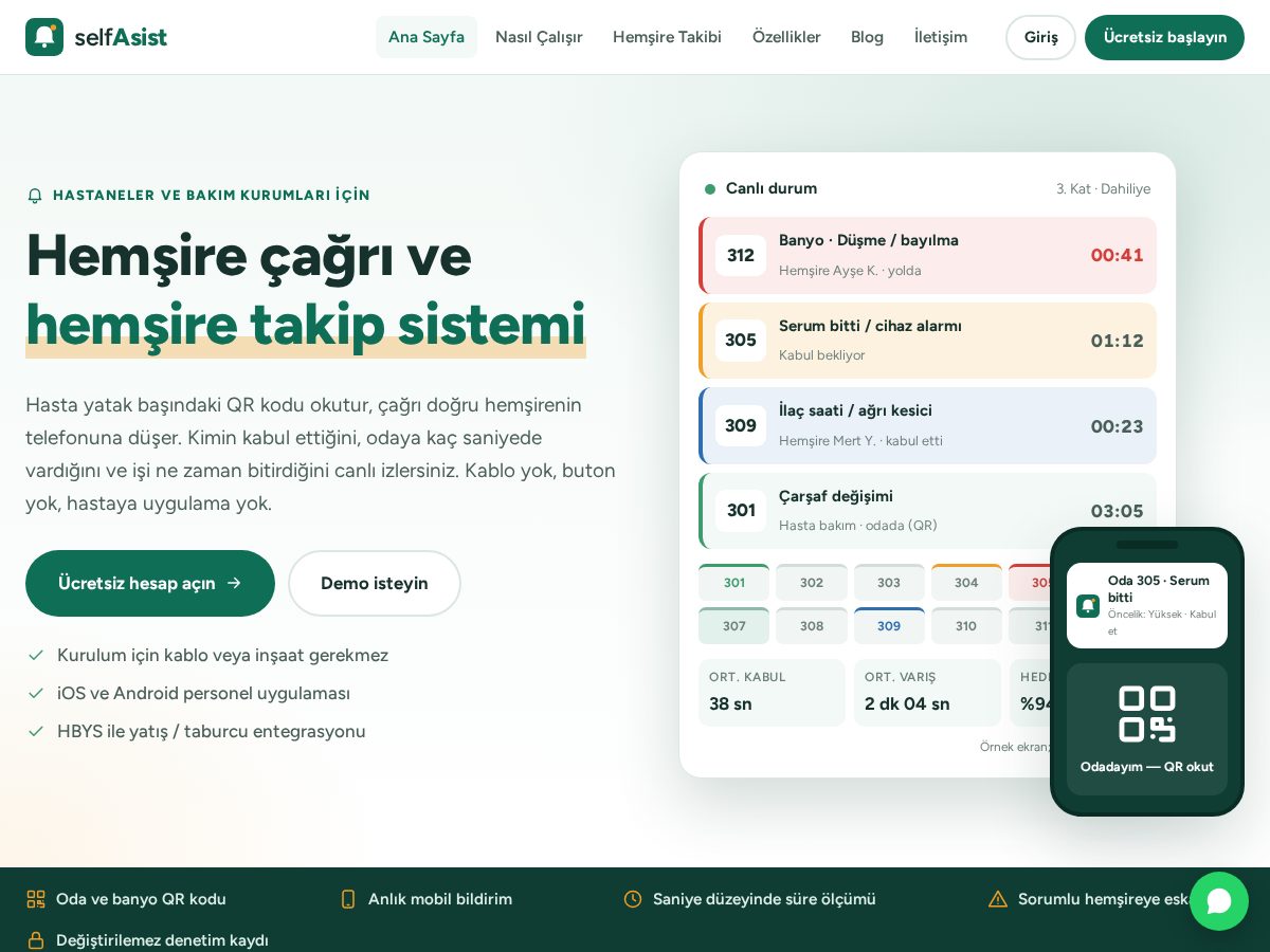 Landing-page snapshot of selfasist.com