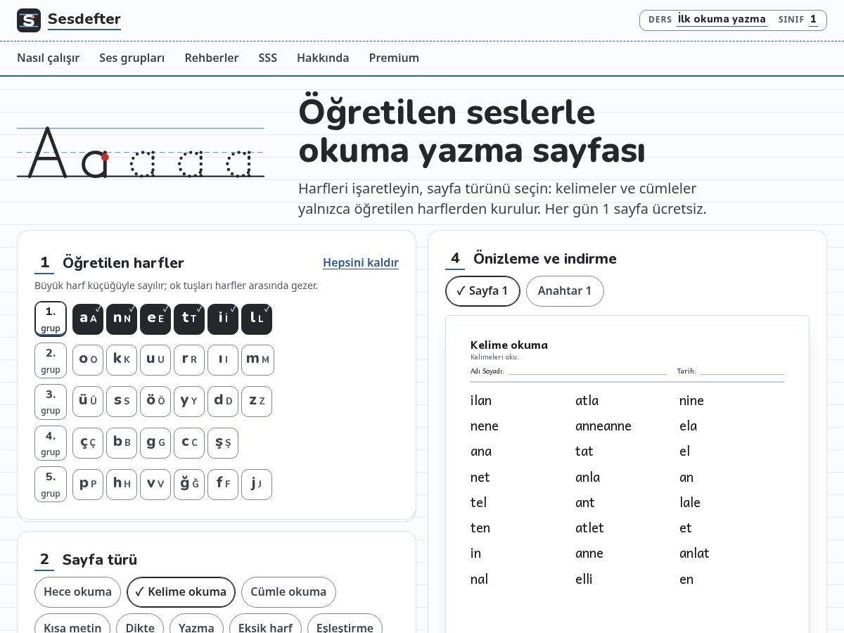 Landing-page snapshot of sesdefter.com
