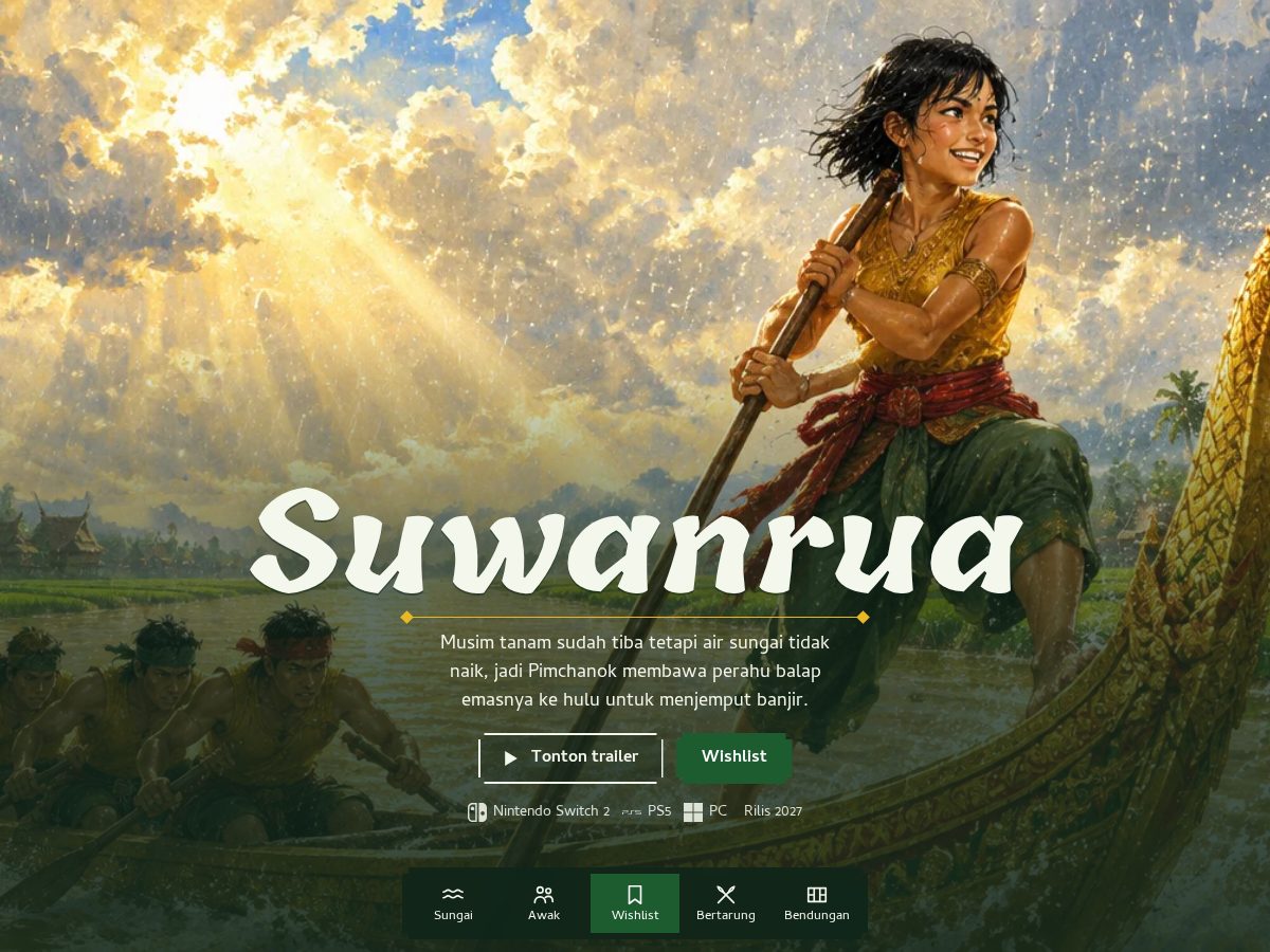 Landing-page snapshot of suwanrua.com