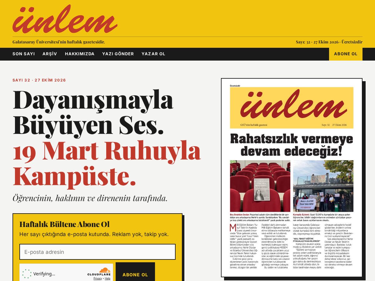 Landing-page snapshot of unlemgsu.com