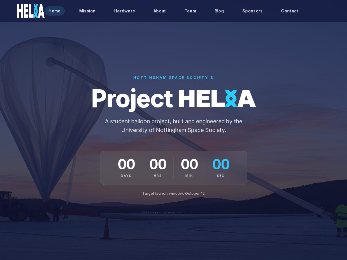 Landing-page snapshot of uoncres.org