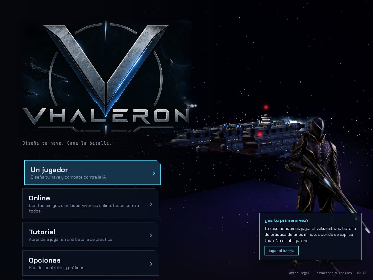 Landing-page snapshot of vhaleron.com