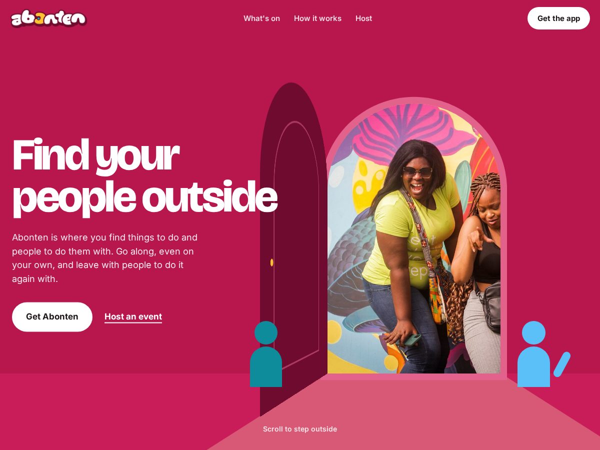 Landing-page snapshot of abonten.live
