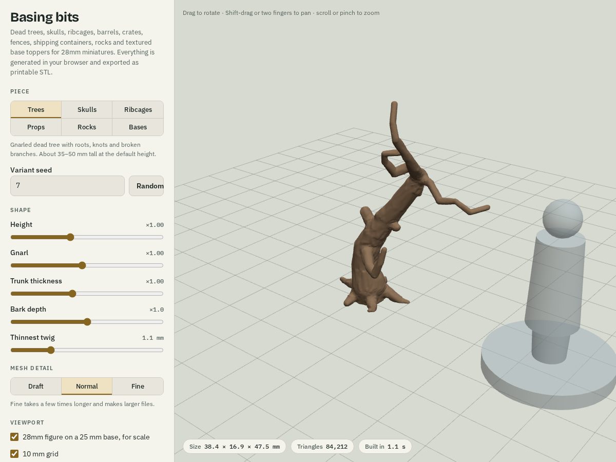 Landing-page snapshot of basingbits.download