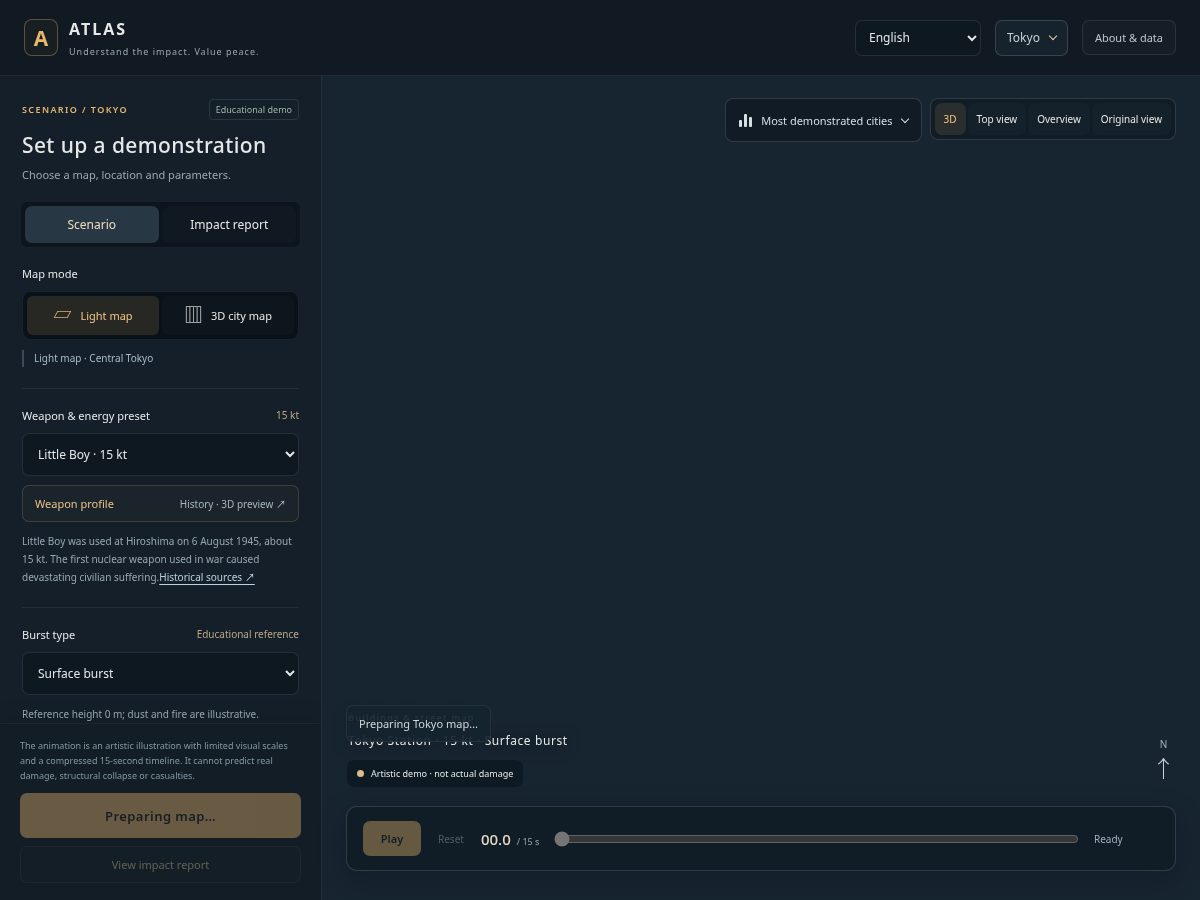 Landing-page snapshot of blastatlas.com
